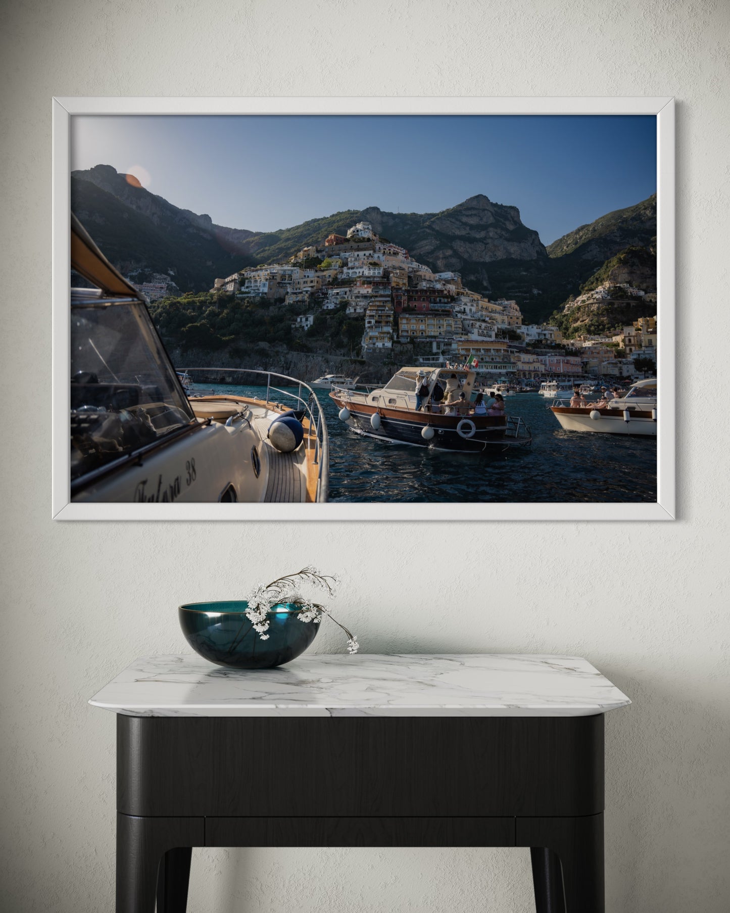 Positano Boat Jam Landscape